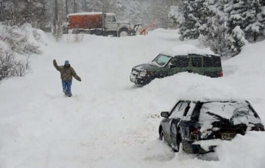 transmission failure in snow